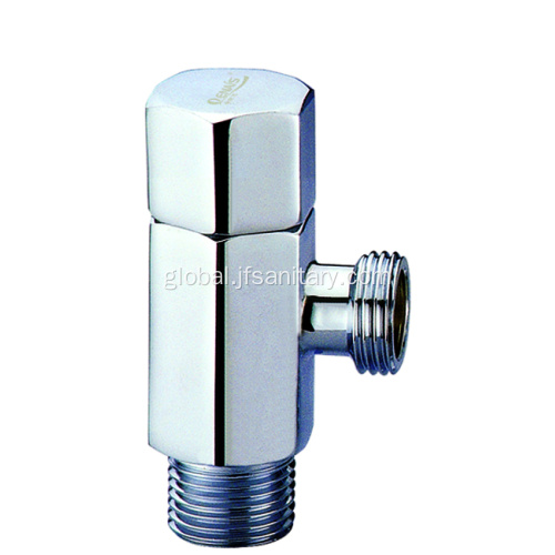 Lowes Angle Valve Sink Faucet Lavatory Brass Angle Stop Valve Supplier